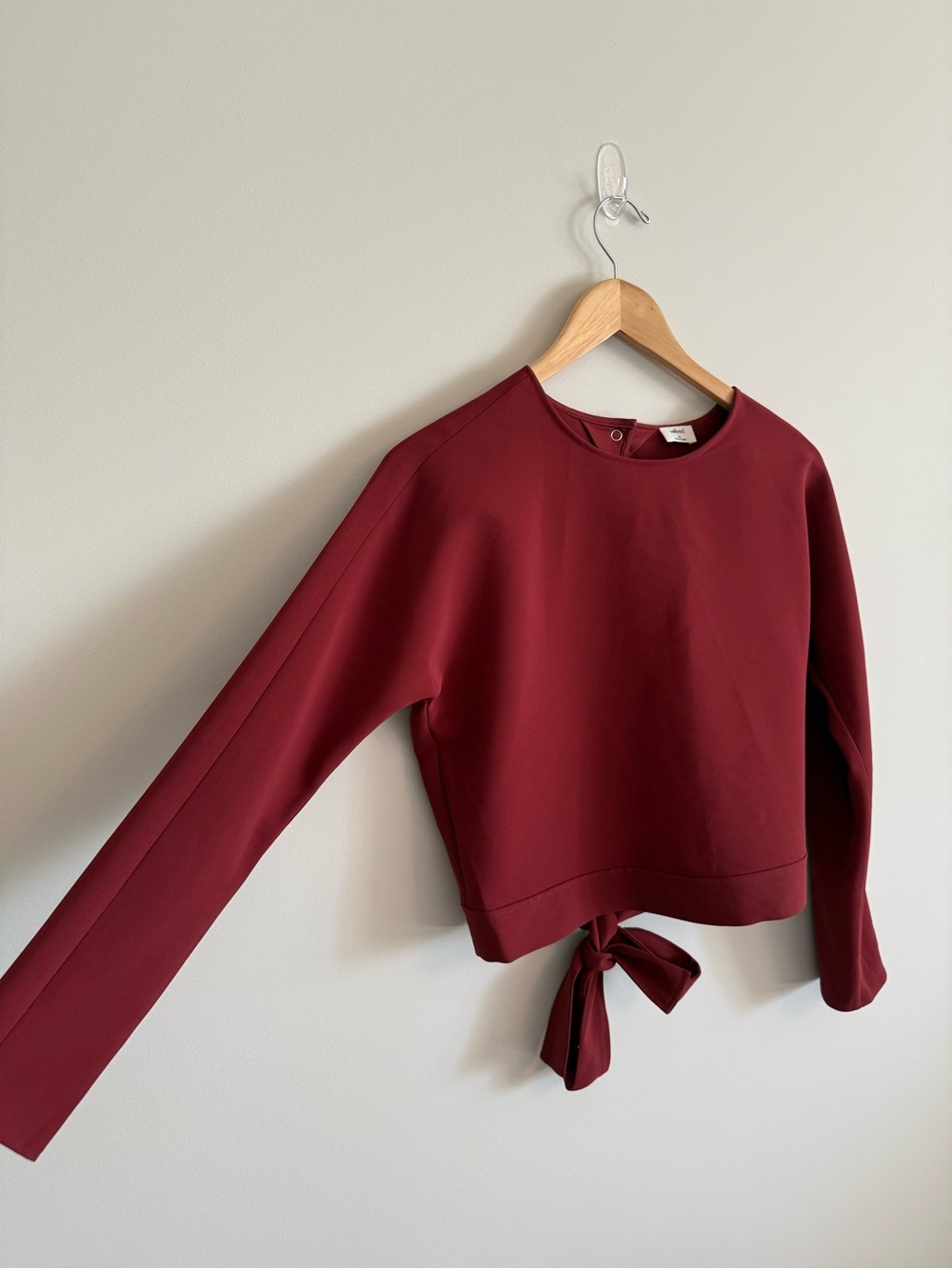 WILFRED LAON TIE BACK BLOUSE - Picture 5 of 9